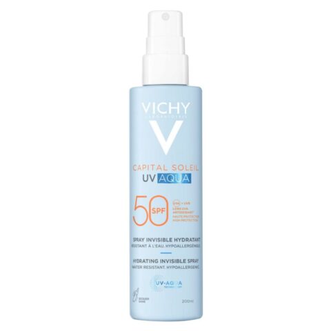 Protector Solar En Spray Vichy Aqua Body Capital Soleil Fps 50 200 ml