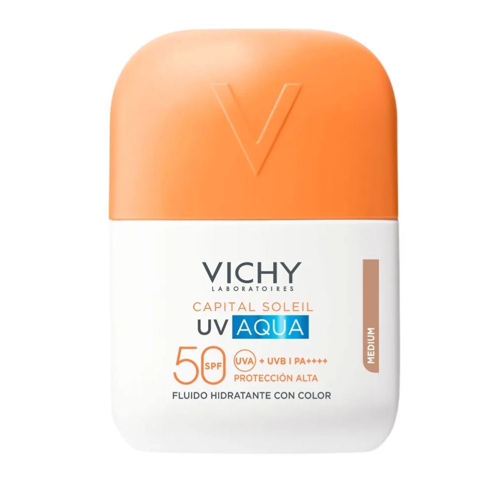 Protector Solar Vichy Capital Soleil UV Aqua Color Medio 50 ml