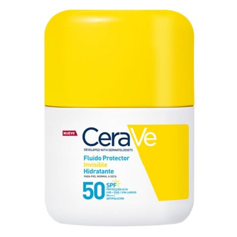Protector Solar CeraVe Fluido Invisible Hidratante Fps 50 50 ml